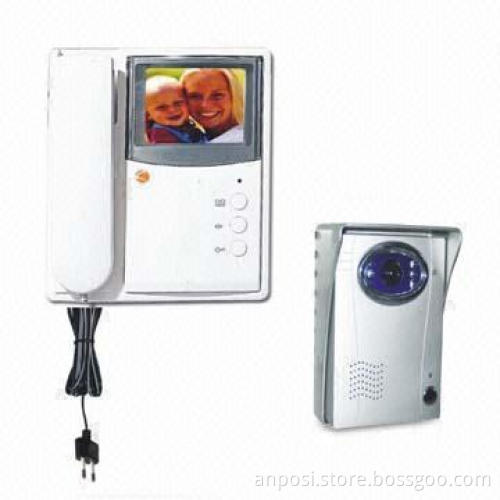 Color Video Doorphone with SW-2M3-CM Color CMOS Camera